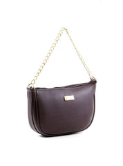 Bolsa Hobo Pequena com Alça Dupla - Cacau BSI-6433 - CA