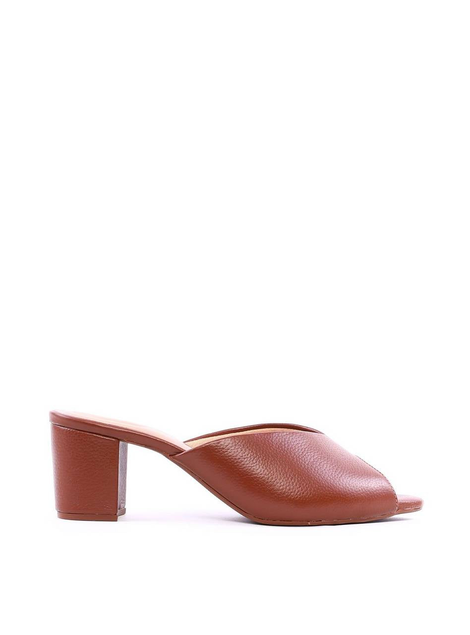 Tamanco Peep Toe com Salto Bloco - Castor SDI-12022 - CS