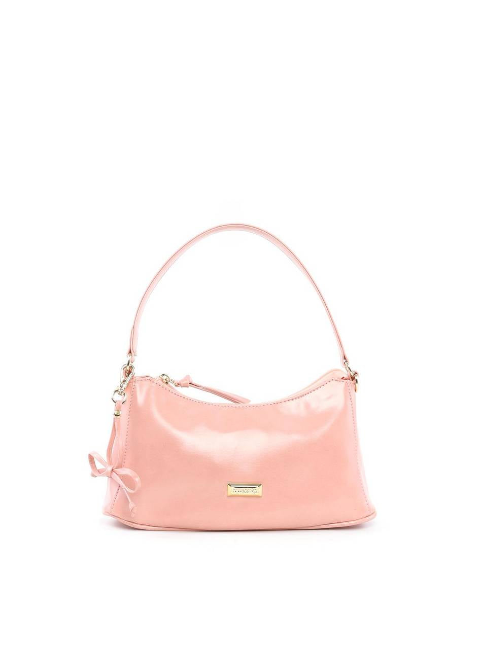 Bolsa Tote Pequena com Laço - Rosa BSI-6456 - RS