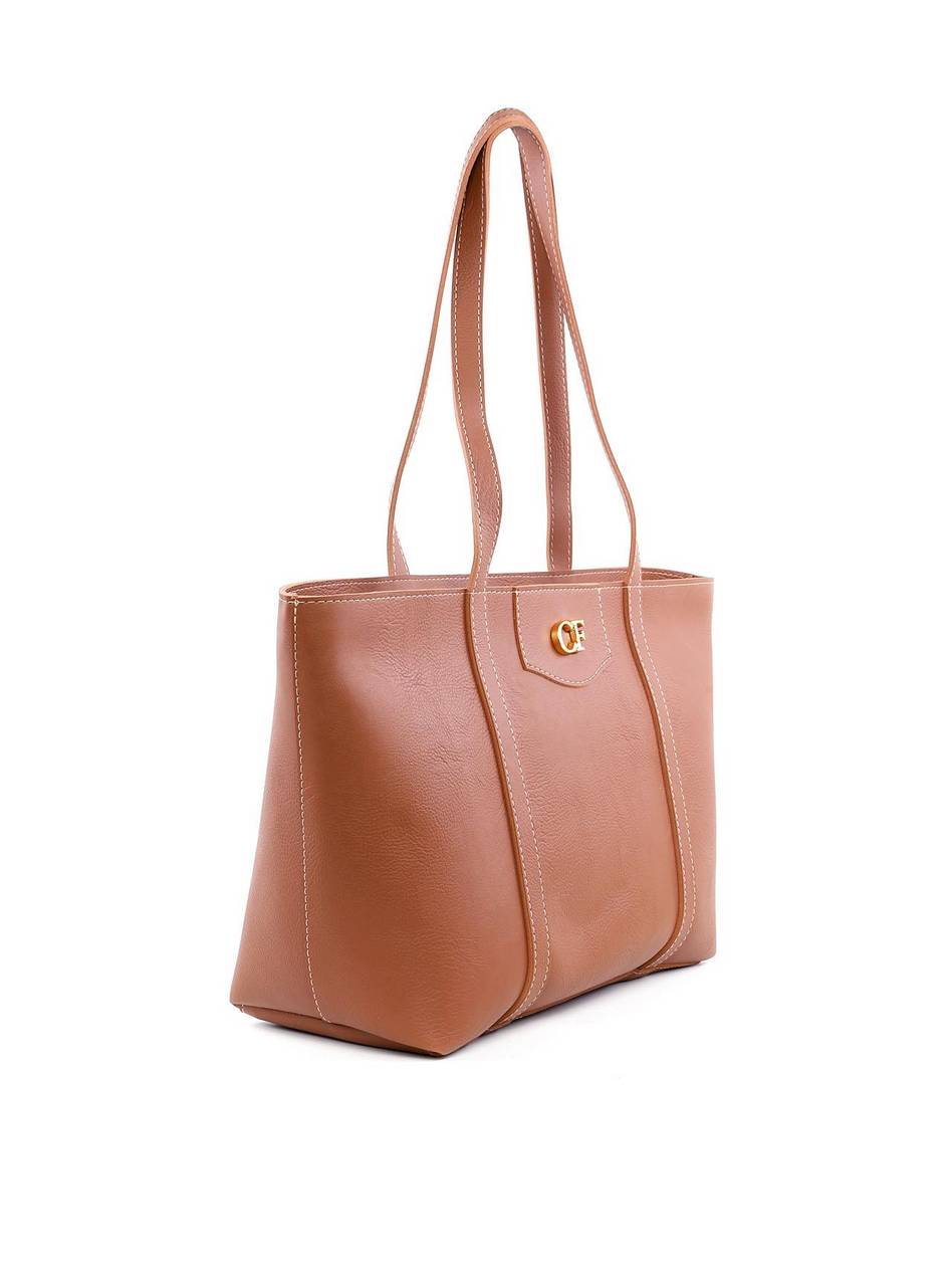 Bolsa Shopper com Detalhe em Costura - Castor BSI-6232 - CS