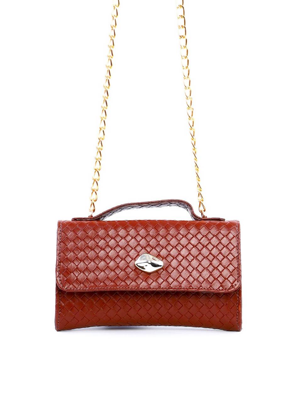 Bolsa Satchel Retangular - Cacau BSI-6274 - CA