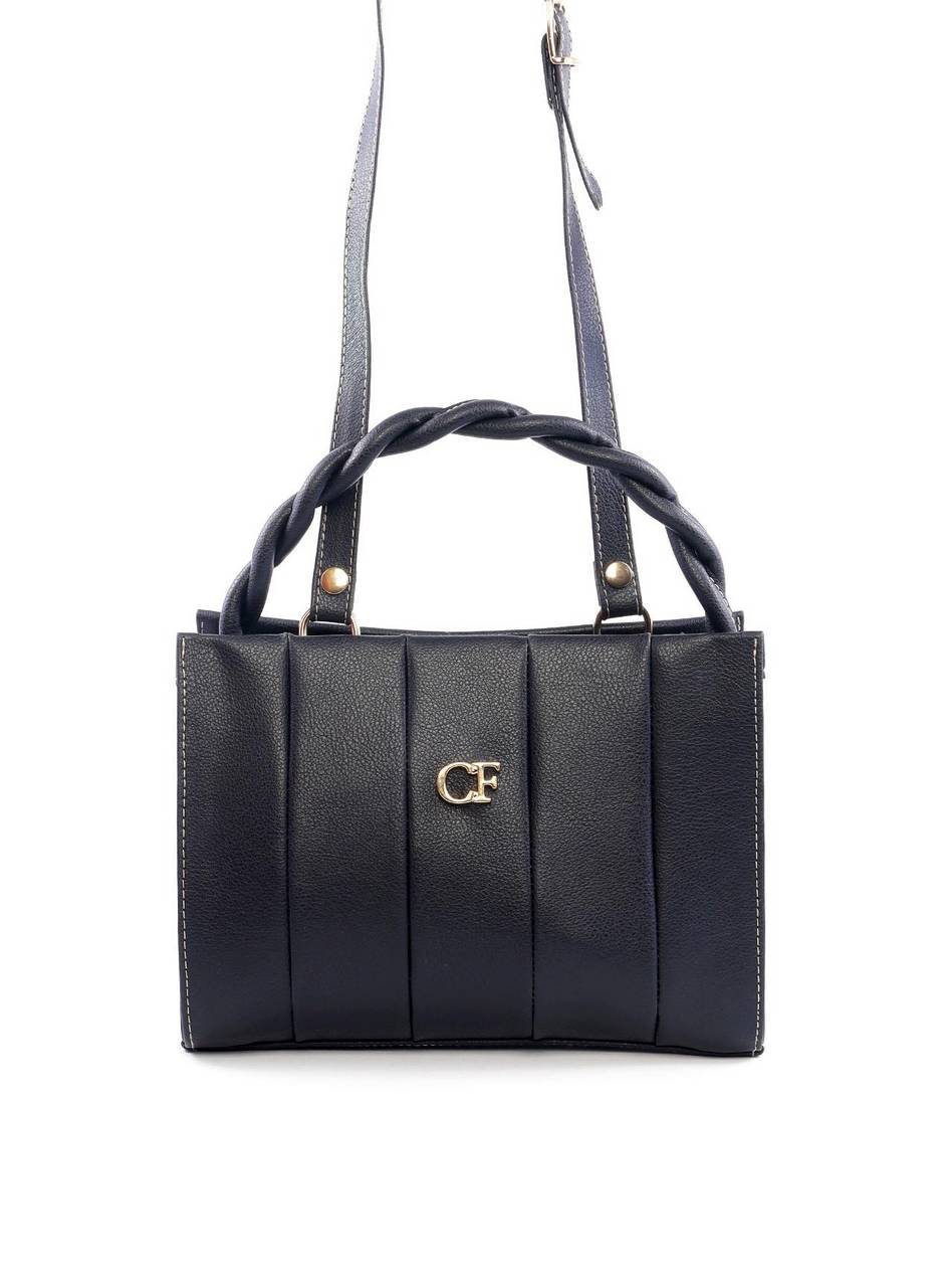 Bolsa Tote Feminina com Alça Retorcida - Preta BS-6155 - PR