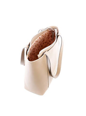 Bolsa Shopper Clássica com Costura - Cinza BSI-6439 - CZ