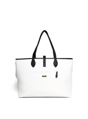 Bolsa Shopper com Trança e Passador - Branco BSI-6255 - BR