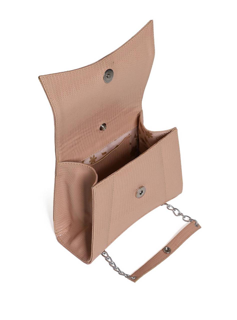 Bolsa Hobo Tampa Fecho Pequeno Nude BSI-5485 - NU
