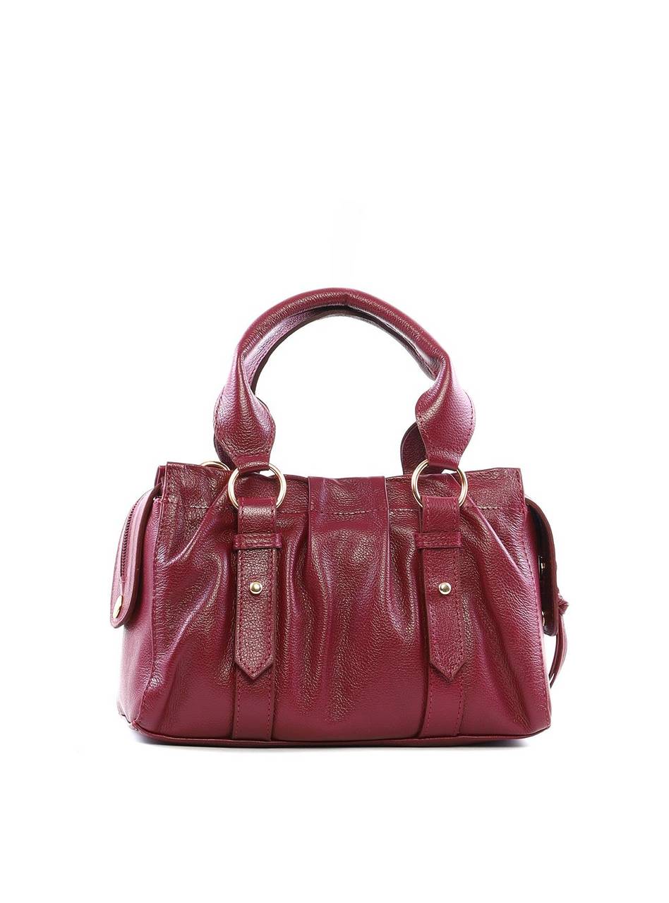 Bolsa Tote Drapeada - Vinho BSI-6391 - VI