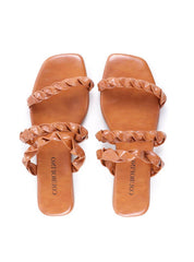 Rasteira com Tiras Entrelaçadas - Castor SDI-12156 - CS