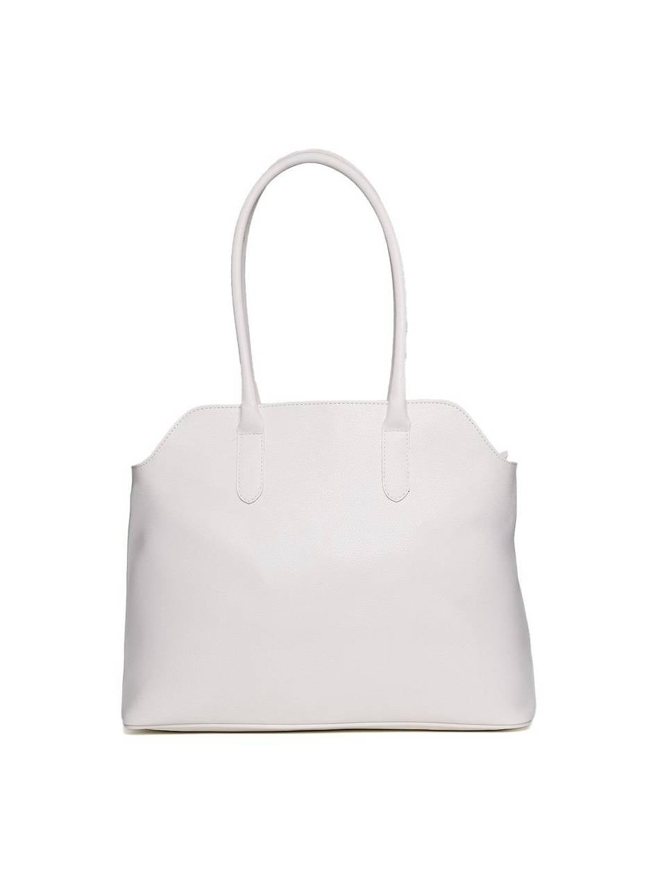 Bolsa com Detalhe de Cinto e Ilhós Frontal - Branca BSI-6187 - BR