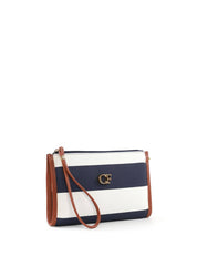 Necessaire Quadrada com Listras NSI-176 - B&A