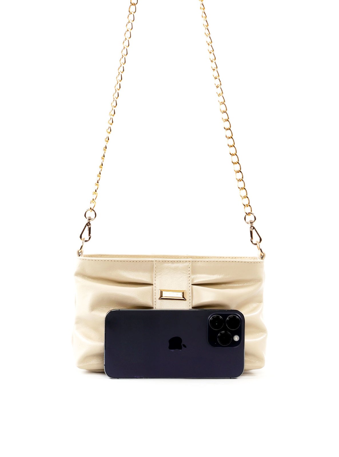 Clutch Drapeada com Alça Corrente BSI-6540 - FE