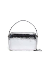 Bolsa Bag Transversal Quadrada - Prata BSI-5999 - PT
