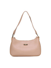 Bolsa Hobo Pequena Meia Lua - Nude BSI-5421 - NU