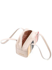 Bolsa Baguete Pequena Bowling Retalhos - Cinza BSI-6455 - CZ