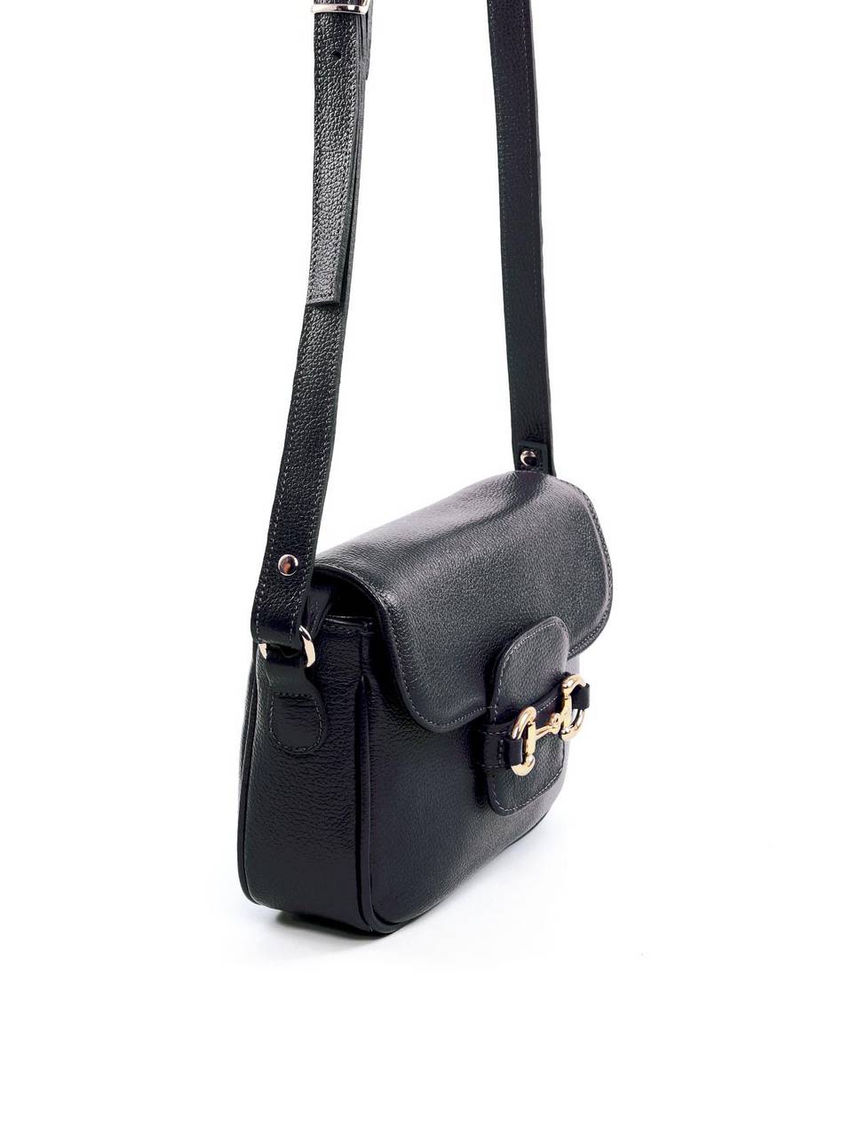 Bolsa Satchel Transversal com Bridão - Preta BSI-6100 - PR