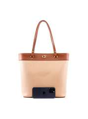 Bolsa Shopper Grande com Ilhós - Nude BSI-6460 - NU