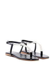 Rasteira com Strass e Amarração por Fivela SDI-12230 - PR