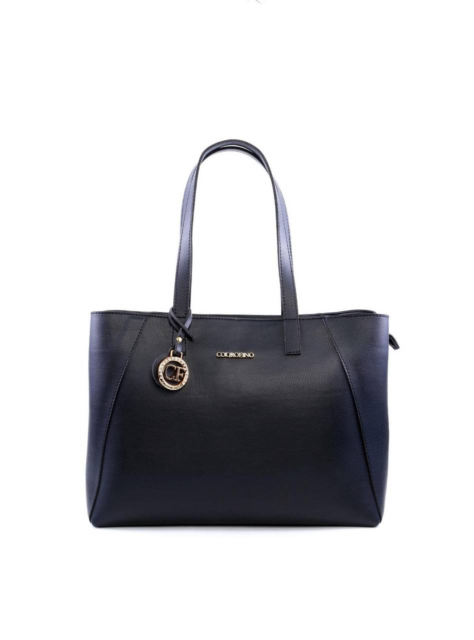 Bolsa Shopper com Charm de Strass BSI-6048 - PR