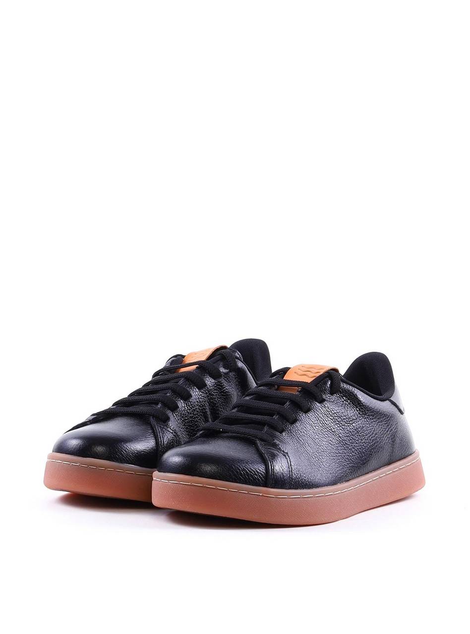 Tênis Casual em Couro - Preto SP-12029 - PR