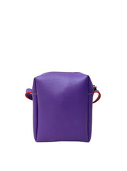Bolsa Bag Pequena Transversal Costura Trançada Roxa BSI-5466 - RO