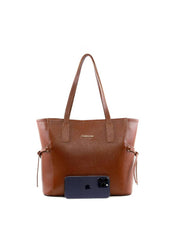 Bolsa Tote Grande com Bolso Lateral e Amarração BSI-6493 - CS