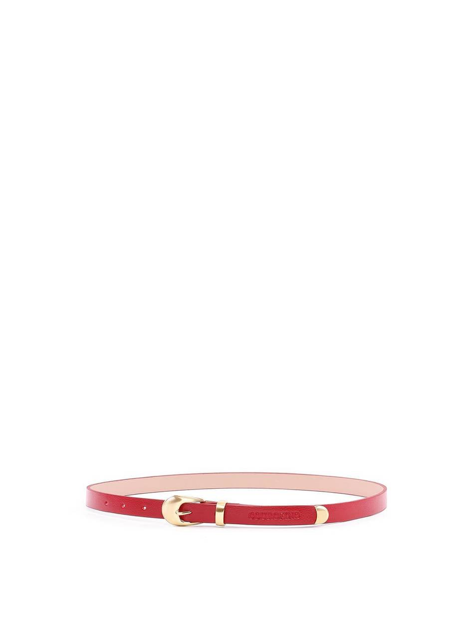 Cinto Feminino com Fivela Arredondada - Vermelha CTI-1006 - VE