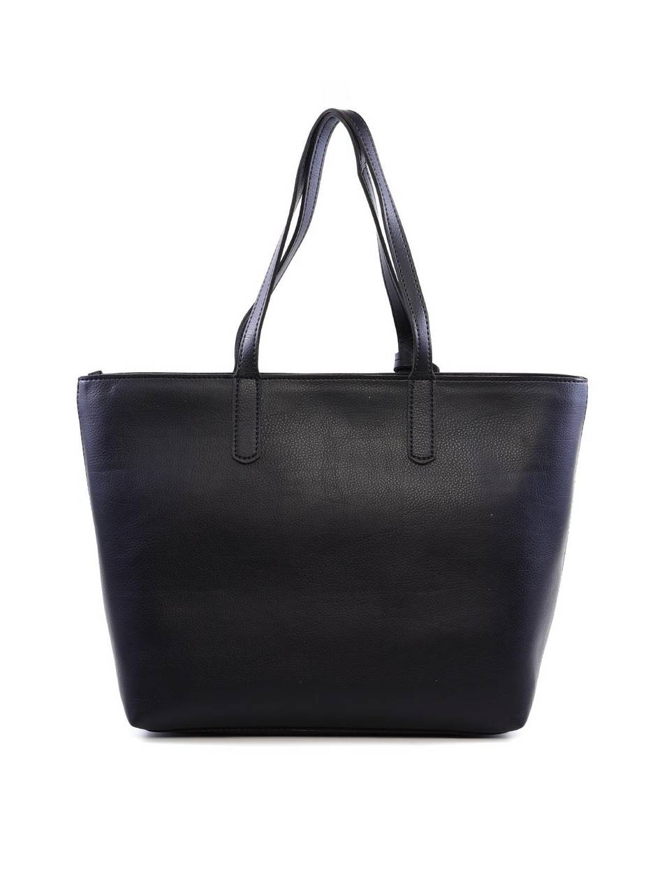 Bolsa Shopper Grande com Costura e Barbicacho - Preta BSI-6215 - PR