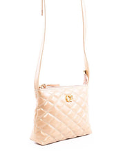 Bolsa Transversal Matelassê Pequena - Nude BSI-6319 - NU