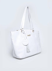 Bolsa Shopper Couro Tiracolo Bolinha Branca BSI-5074 - BR