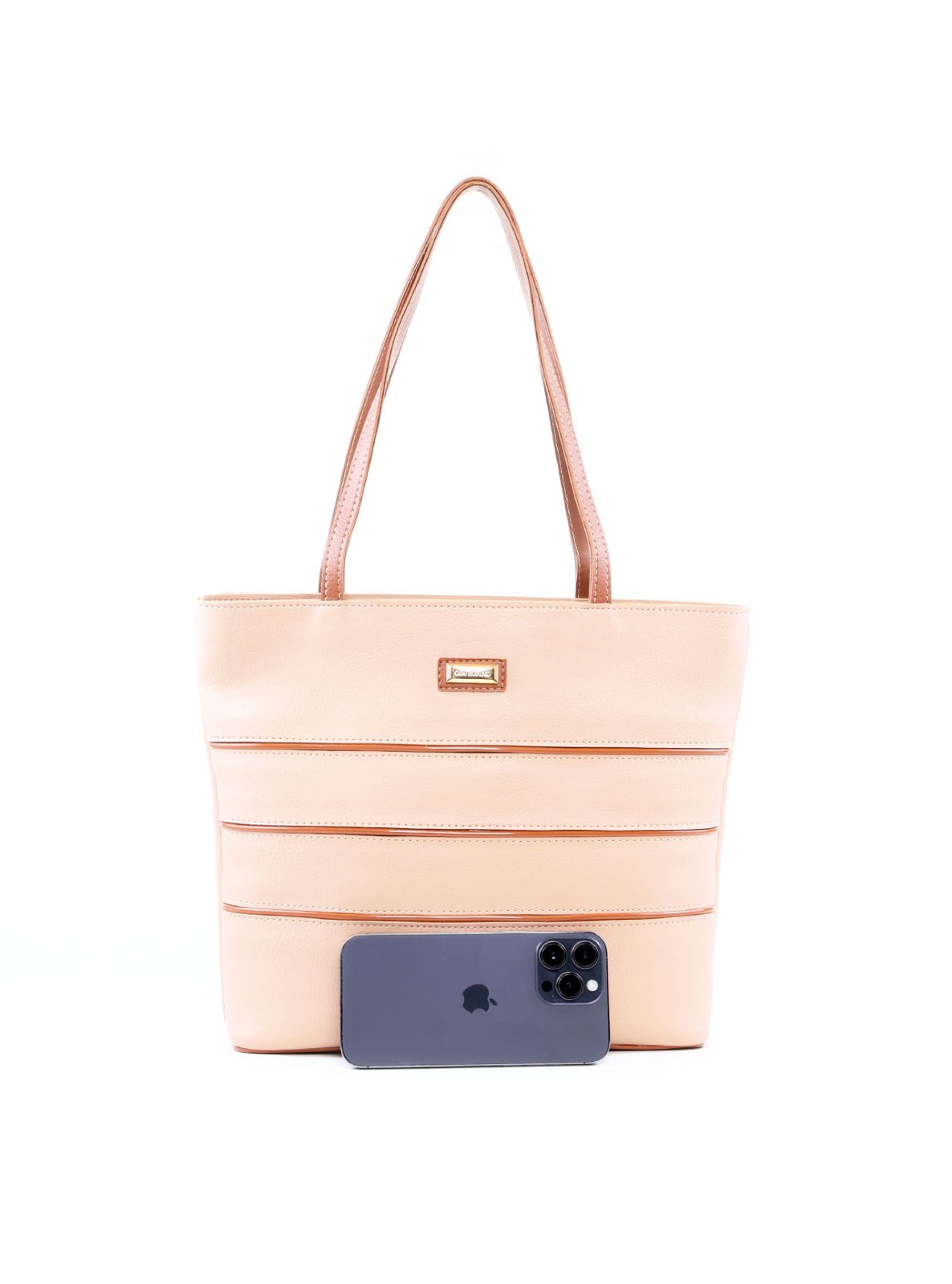 Bolsa Shopper de Ombro com Friso Frontal BSI-6506 - NU
