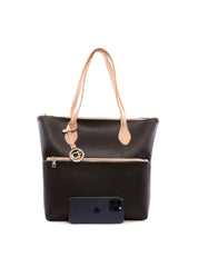 Bolsa Shopper Média com Bag Charm BSI-6463 - CA