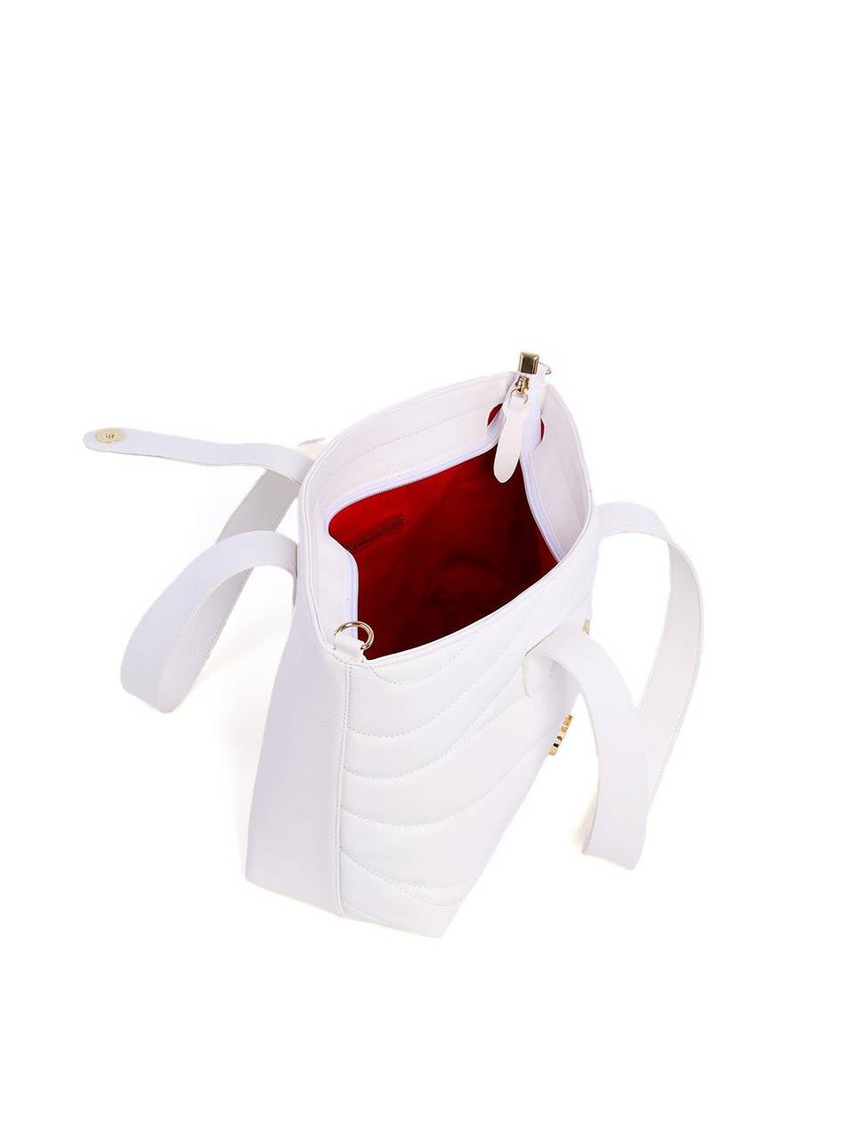 Bolsa Tote com Alça Dupla - Branca BSI-6171 - BR