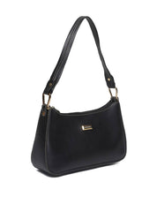 Bolsa Hobo Pequena Meia Lua - Preta BSI-5421 - PR