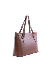 Bolsa Tote com Alça Dupla e Detalhe na Borda - Cacau BSI-6174 - CA
