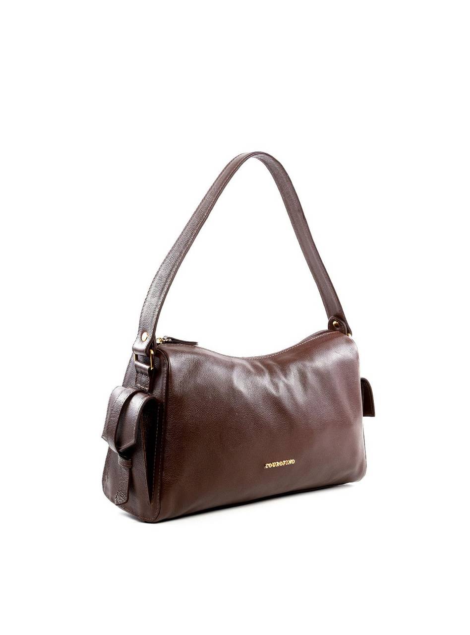Bolsa Hobo com Bolsos Laterais - Cacau BSI-6452 - CA