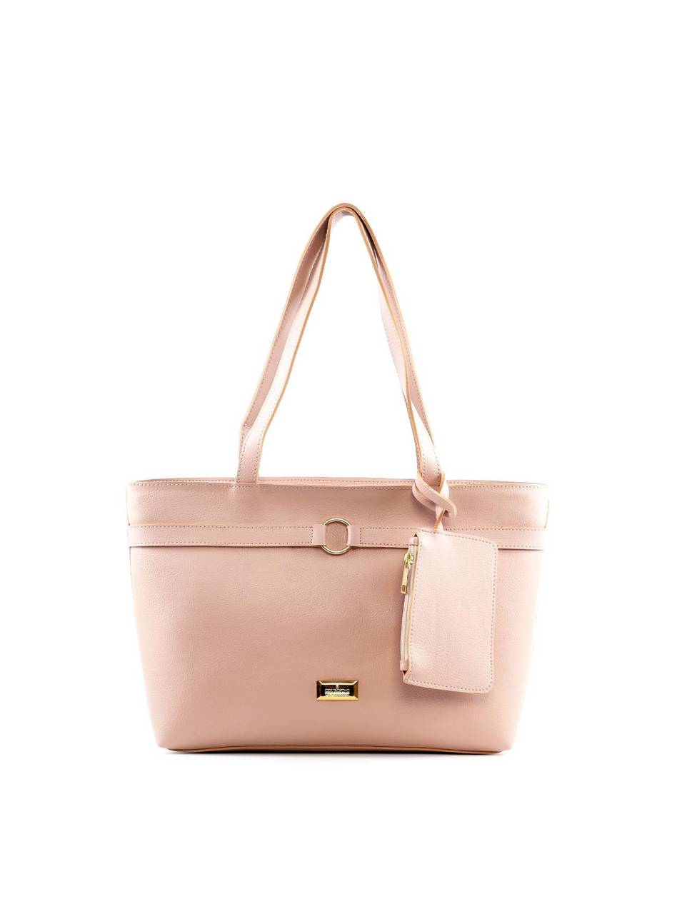 Bolsa Shopper com Bolso Removível - Nude BSI-6426 - NU