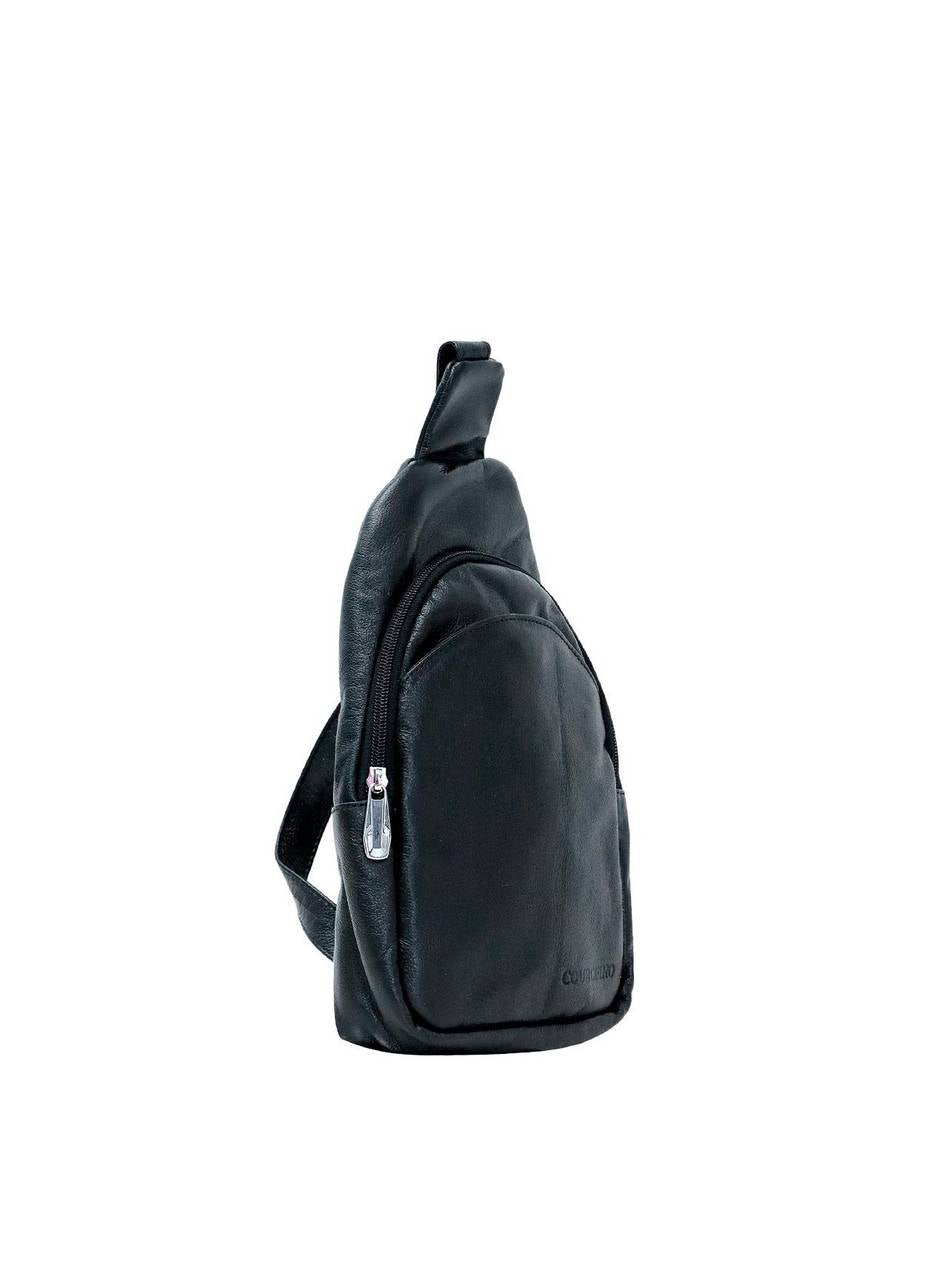 Pochete Masculina Bag Média Transversal Preta BSI-5572 - PR