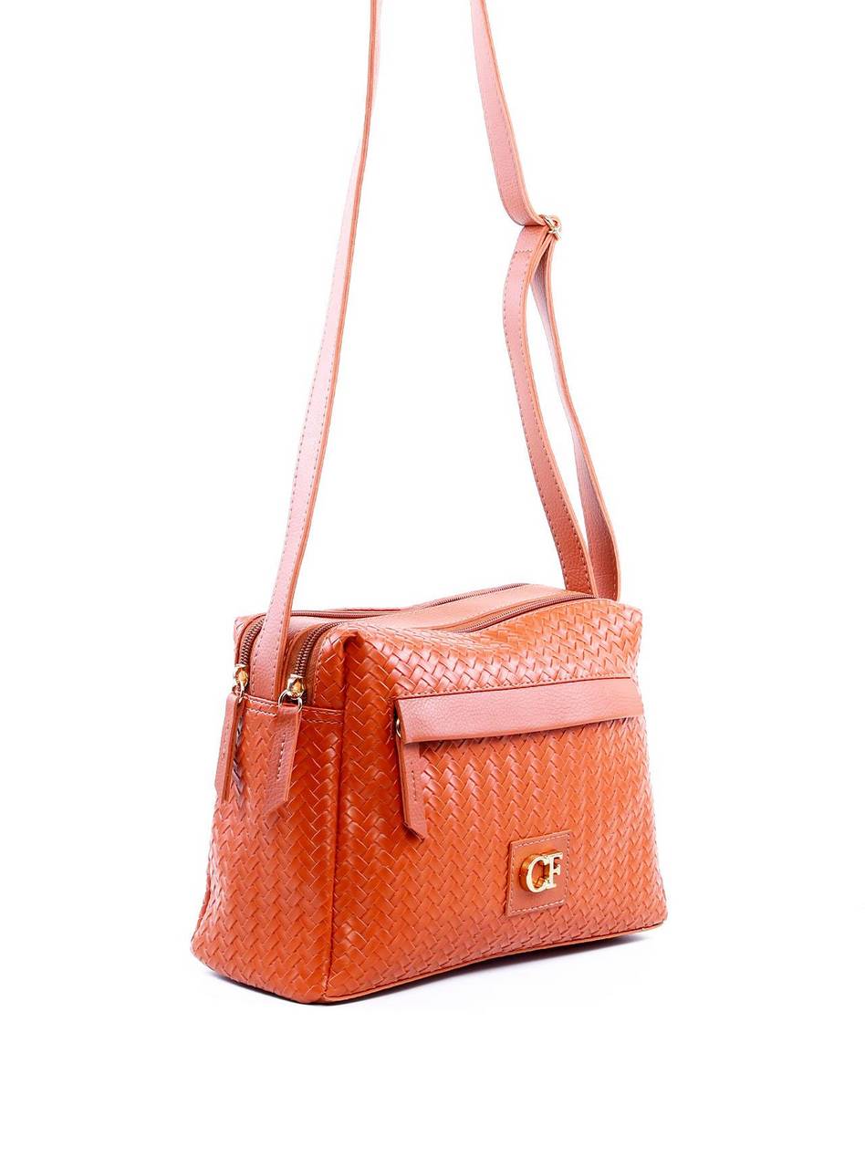 Bolsa Baú Transversal Duas Divisórias - Castor BSI-6321 - CS