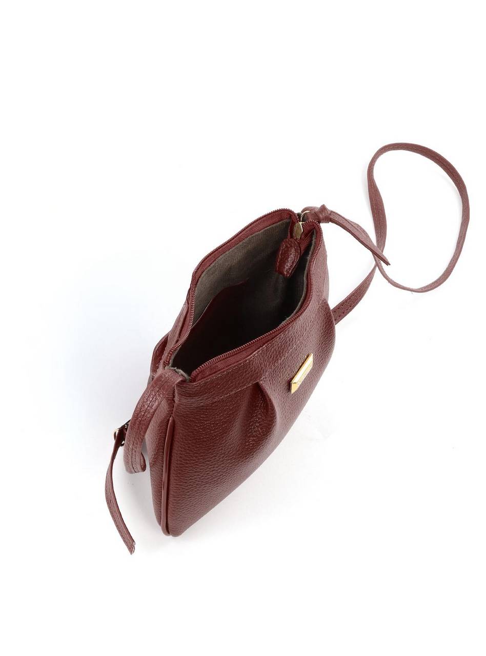Bolsa Clutch Pequena Transversal Cacau BSI-5749 - CA