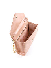 Bolsa Clutch Transversal em Matelassê - Nude BSI-6424 - NU