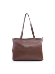 Bolsa Shopper Tiracolo com Bolso Grande Frontal - Cacau BSI-6096 - CA