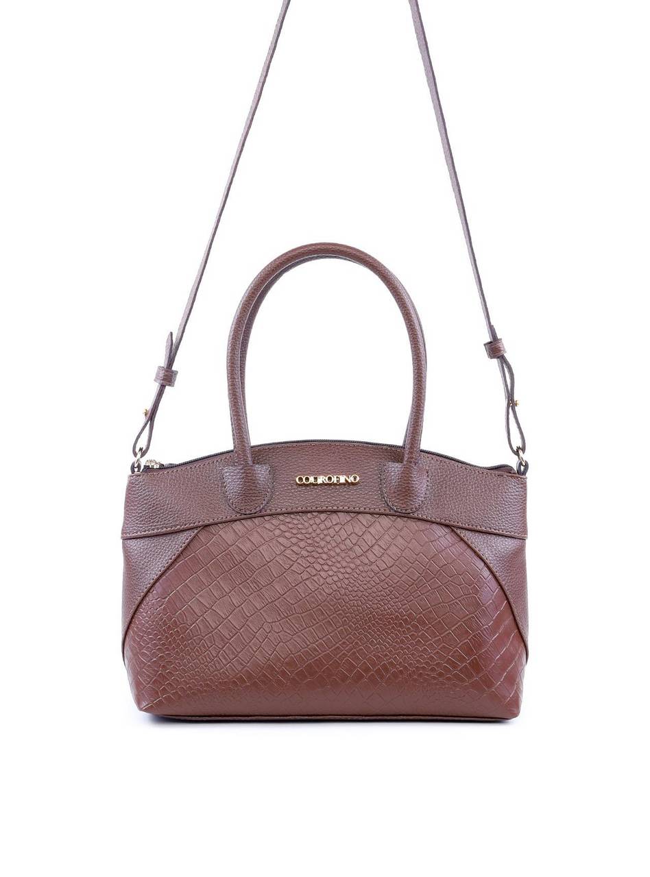 Bolsa Tote de Mão com Alça Dupla - Cacau BSI-6129 - CA