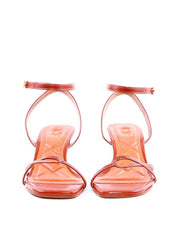 Sandália com Salto Fino e Recorte Geométrico - Castor SDI-11930 - CS