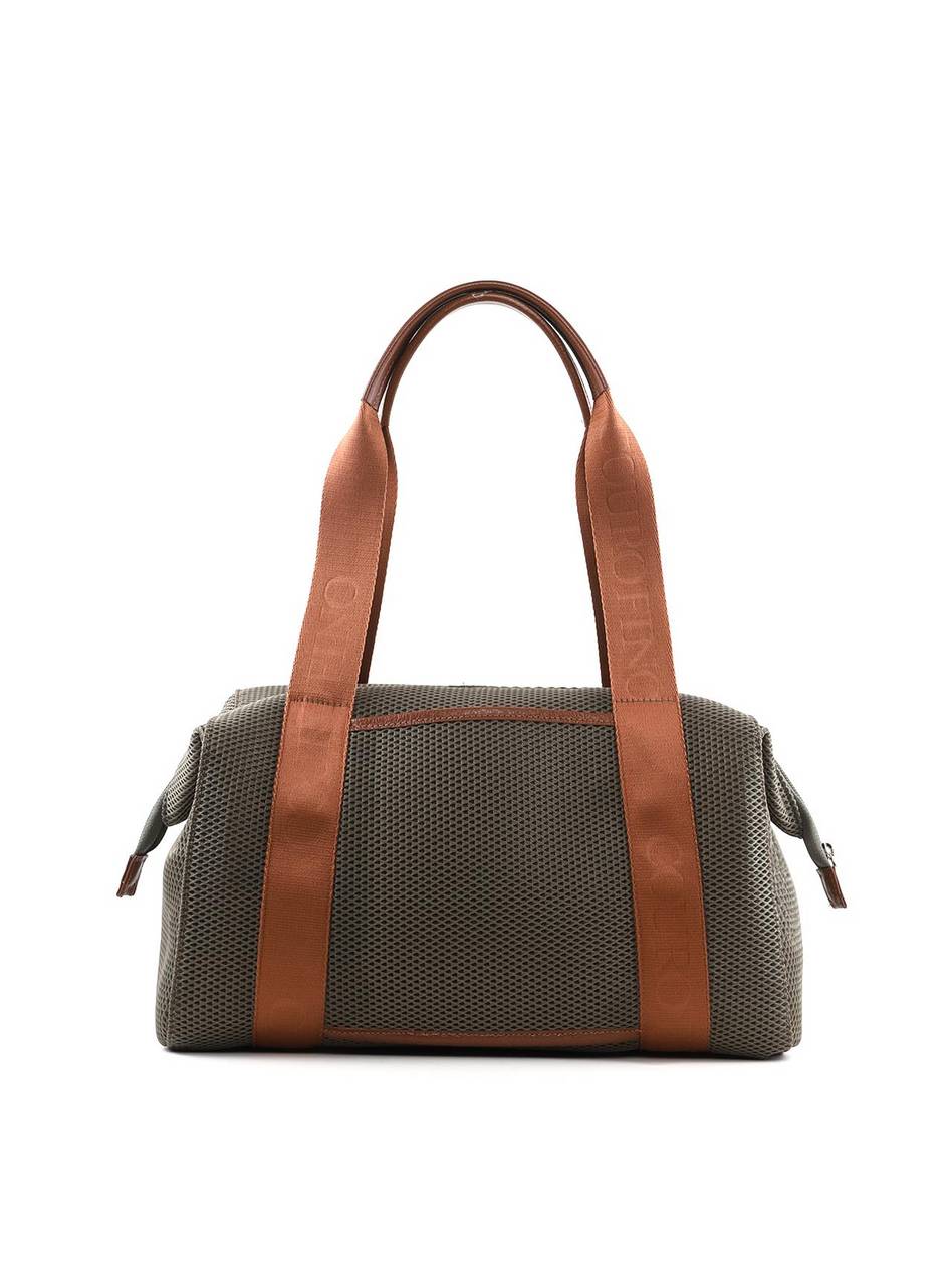 Bolsa Baú em Tela com Fita na Alça - Verde BSI-6400 - VD
