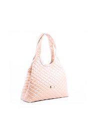 Bolsa Fernanda Hobo Matelassê - Nude BSI-6308 - NU