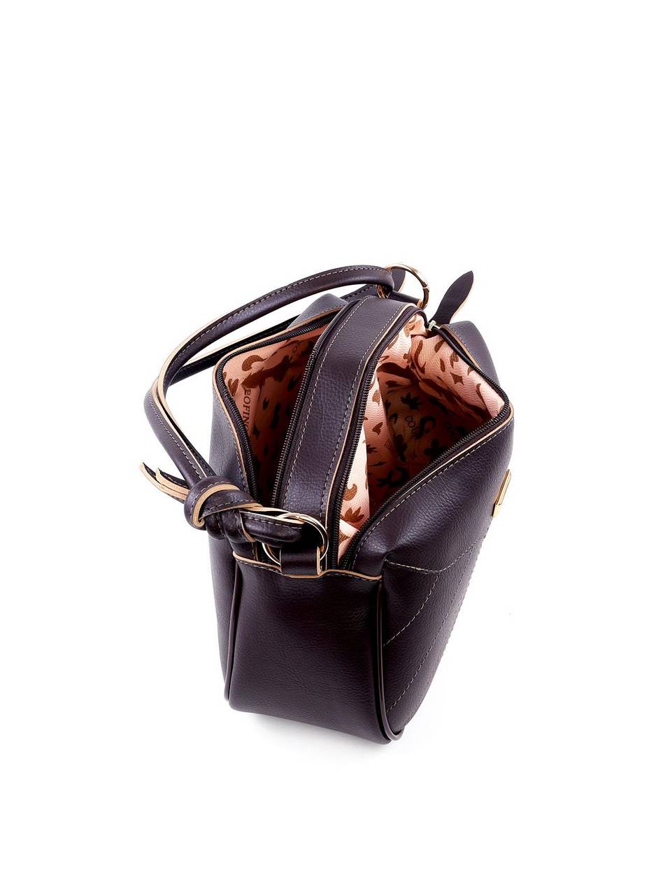 Bolsa Tote Transversal com Alça Dupla - Cacau BSI-6132 - CA