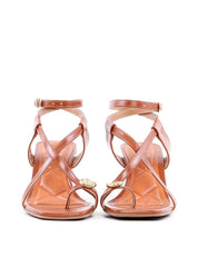 Sandália Salto Bloco com Tiras Cruzadas - Castor SDI-11905 - CS