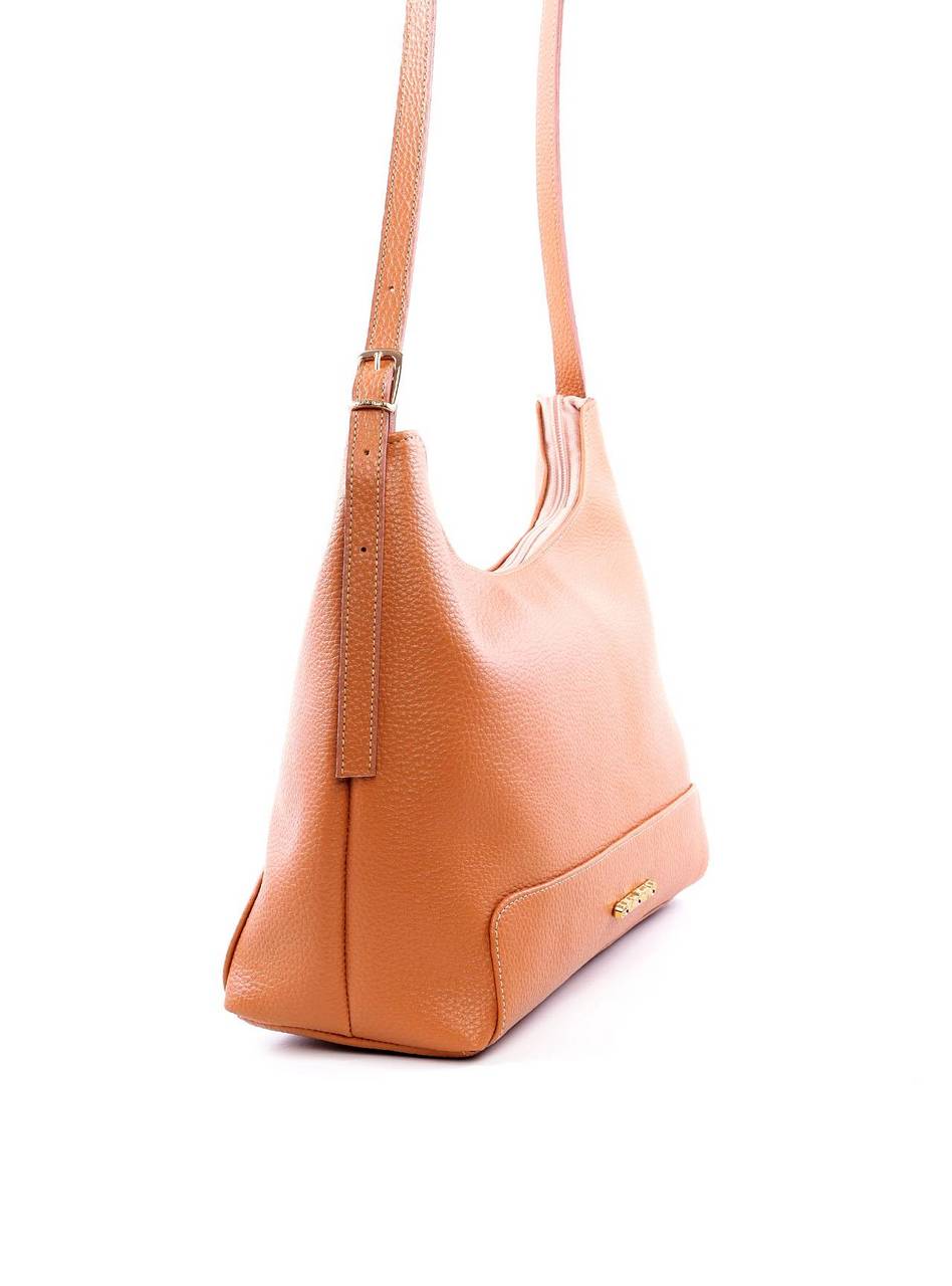 Bolsa Hobo Tiracolo com Alça Ajustável - Nude BSI-6069 - NU