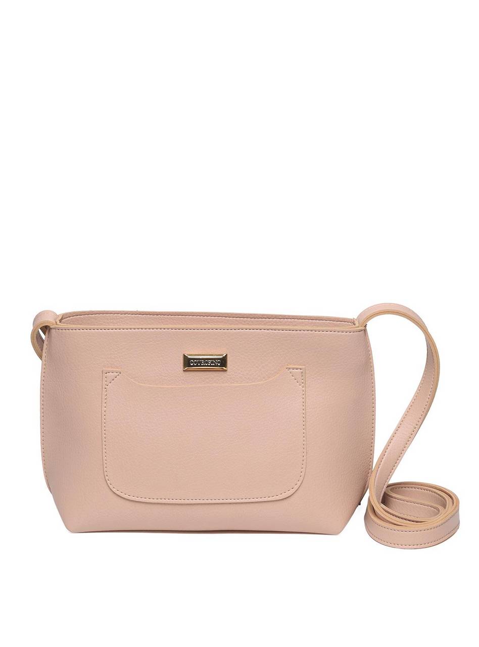 Bolsa Baguette Bolso Pequena Nude BSI-5553 - NU