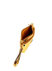 Bolsa Clutch Com Zipper de Puxador - Ouro BSI-5385 - AU