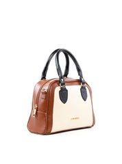 Bolsa Baú com Recortes e Alça Dupla - Castor BSI-6442 - CS